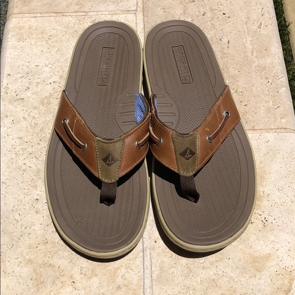 Sperry Other - Brand new (men’s 12) sperry topsider flip flops